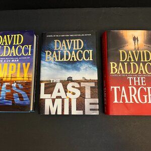 David Baldacci Hardcover 3 Book Novel Lot